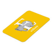 Dr. Seuss ABC: Letter E - White | Jouw namen toevo Magneet (Linkerzijde)