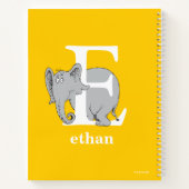 Dr. Seuss ABC: Letter E - White | Jouw namen toevo Notitieboek (Achterkant)