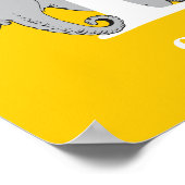 Dr. Seuss ABC: Letter E - White | Jouw namen toevo Poster (Hoek)