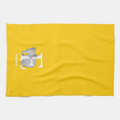 Dr. Seuss ABC: Letter E - White | Jouw namen toevo Theedoek (Horizontaal)