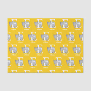 Dr. Seuss ABC: Letter E - White   Jouw namen toevo Tissuepapier