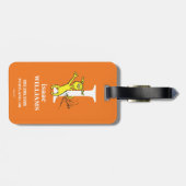 Dr. Seuss ABC: Letter I - White | Jouw namen toevo Bagagelabel (Achterkant horizontaal)