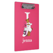 Dr. Seuss ABC: Letter J - White | Jouw namen toevo Klembord (Rechts)