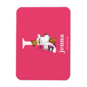 Dr. Seuss ABC: Letter J - White | Jouw namen toevo Magneet (Verticaal)