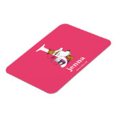 Dr. Seuss ABC: Letter J - White | Jouw namen toevo Magneet (Linkerzijde)