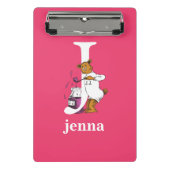 Dr. Seuss ABC: Letter J - White | Jouw namen toevo Mini Klembord (Voorkant)