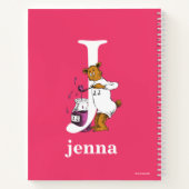 Dr. Seuss ABC: Letter J - White | Jouw namen toevo Notitieboek (Achterkant)