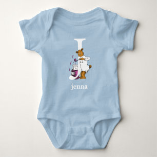 Dr. Seuss ABC: Letter J - White   Jouw namen toevo Romper