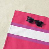 Dr. Seuss ABC: Letter J - White | Jouw namen toevo Strandlaken (In situ)