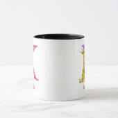 Dr. Seuss ABC: Letter K - Paars | Jouw namen toevo Mok (Midden)