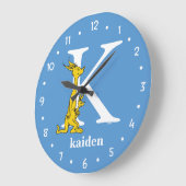 Dr. Seuss ABC: Letter K - White | Jouw namen toevo Grote Klok (Hoek)