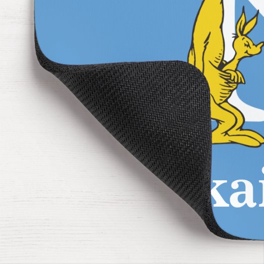 Dr. Seuss ABC: Letter K - White | Jouw namen toevo Muismat (Hoek)