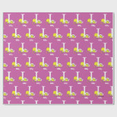 Dr. Seuss ABC: Letter L - White | Jouw namen toevo Cadeaupapier (Vlak)