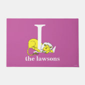 Dr. Seuss ABC: Letter L - White | Jouw namen toevo Deurmat (Voorkant)