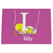 Dr. Seuss ABC: Letter L - White | Jouw namen toevo Groot Cadeauzakje (Voorkant)