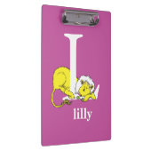 Dr. Seuss ABC: Letter L - White | Jouw namen toevo Klembord (Rechts)