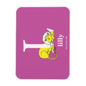 Dr. Seuss ABC: Letter L - White | Jouw namen toevo Magneet (Verticaal)