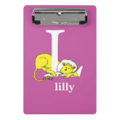Dr. Seuss ABC: Letter L - White | Jouw namen toevo Mini Klembord (Voorkant)