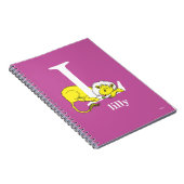 Dr. Seuss ABC: Letter L - White | Jouw namen toevo Notitieboek (Rechterzijde)