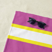 Dr. Seuss ABC: Letter L - White | Jouw namen toevo Strandlaken (In situ)