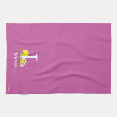 Dr. Seuss ABC: Letter L - White | Jouw namen toevo Theedoek (Horizontaal)