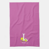 Dr. Seuss ABC: Letter L - White | Jouw namen toevo Theedoek (Verticaal)