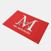 Dr. Seuss ABC: Letter M - White | Jouw namen toevo Deurmat (Schuin)