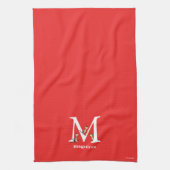 Dr. Seuss ABC: Letter M - White | Jouw namen toevo Theedoek (Verticaal)