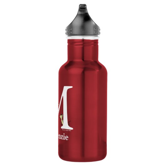 Dr. Seuss ABC: Letter M - White | Jouw namen toevo Waterfles (Rechts)