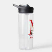 Dr. Seuss ABC: Letter M - White | Jouw namen toevo Waterfles (Rechts)