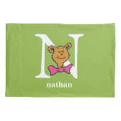 Dr. Seuss ABC: Letter N - White | Jouw namen toevo Kussensloop (Achterkant)