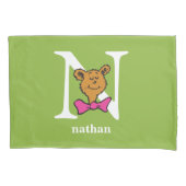 Dr. Seuss ABC: Letter N - White | Jouw namen toevo Kussensloop (Voorkant)