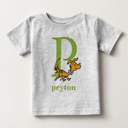 Dr. Seuss ABC: Letter P - Green | Jouw namen toevo (Voorkant)
