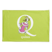 Dr. Seuss ABC: Letter Q - White | Jouw namen toevo Kussensloop (Achterkant)