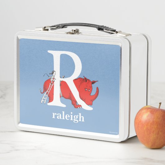 Dr. Seuss ABC: Letter R - White | Jouw namen toevo (In situ)