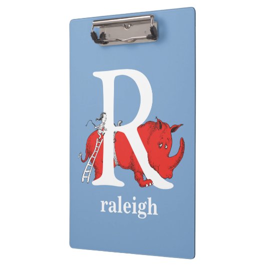 Dr. Seuss ABC: Letter R - White | Jouw namen toevo Klembord (Links)