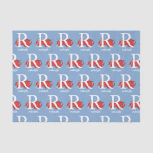 Dr. Seuss ABC: Letter R - White   Jouw namen toevo Tissuepapier