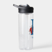 Dr. Seuss ABC: Letter R - White | Jouw namen toevo Waterfles (Rechts)