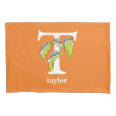 Dr. Seuss ABC: Letter T - White | Jouw namen toevo Kussensloop (Voorkant)