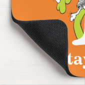 Dr. Seuss ABC: Letter T - White | Jouw namen toevo Muismat (Hoek)