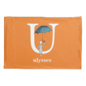 Dr. Seuss ABC: Letter U - White | Jouw namen toevo Kussensloop (Achterkant)