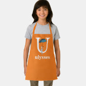 Dr. Seuss ABC: Letter U - wit| Jouw namen toevoege Schort (Insitu)