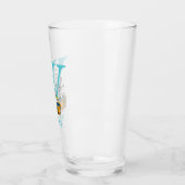 Dr. Seuss ABC: Letter W - Blue | Jouw namen toevoe Glas (Links)