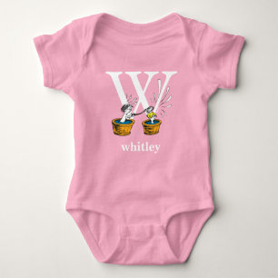 Dr. Seuss ABC: Letter W - White   Jouw namen toevo Romper