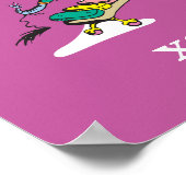 Dr. Seuss ABC: Letter X - White | Jouw namen toevo Poster (Hoek)