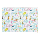 Dr. Seuss ABC Pattern met Woorden Kussensloop (Voorkant)