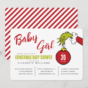 Dr. Seuss   Baby Meisje Grinch Baby Borrel