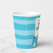 Dr. Seuss | Baby shower van één visjongen Papieren Bekers (Rechts)