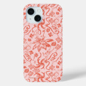 Dr. Seuss | Bloemen Moederdag Patroon Case-Mate iPhone Case (Achterkant)