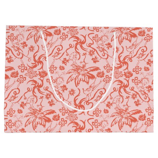 Dr. Seuss | Bloemen Moederdag Patroon Groot Cadeauzakje (Achterkant)